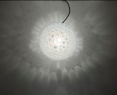 3 lampade da incasso o sconsigliate della metà del secolo scorso, vetro di Murano, 1970 ca.