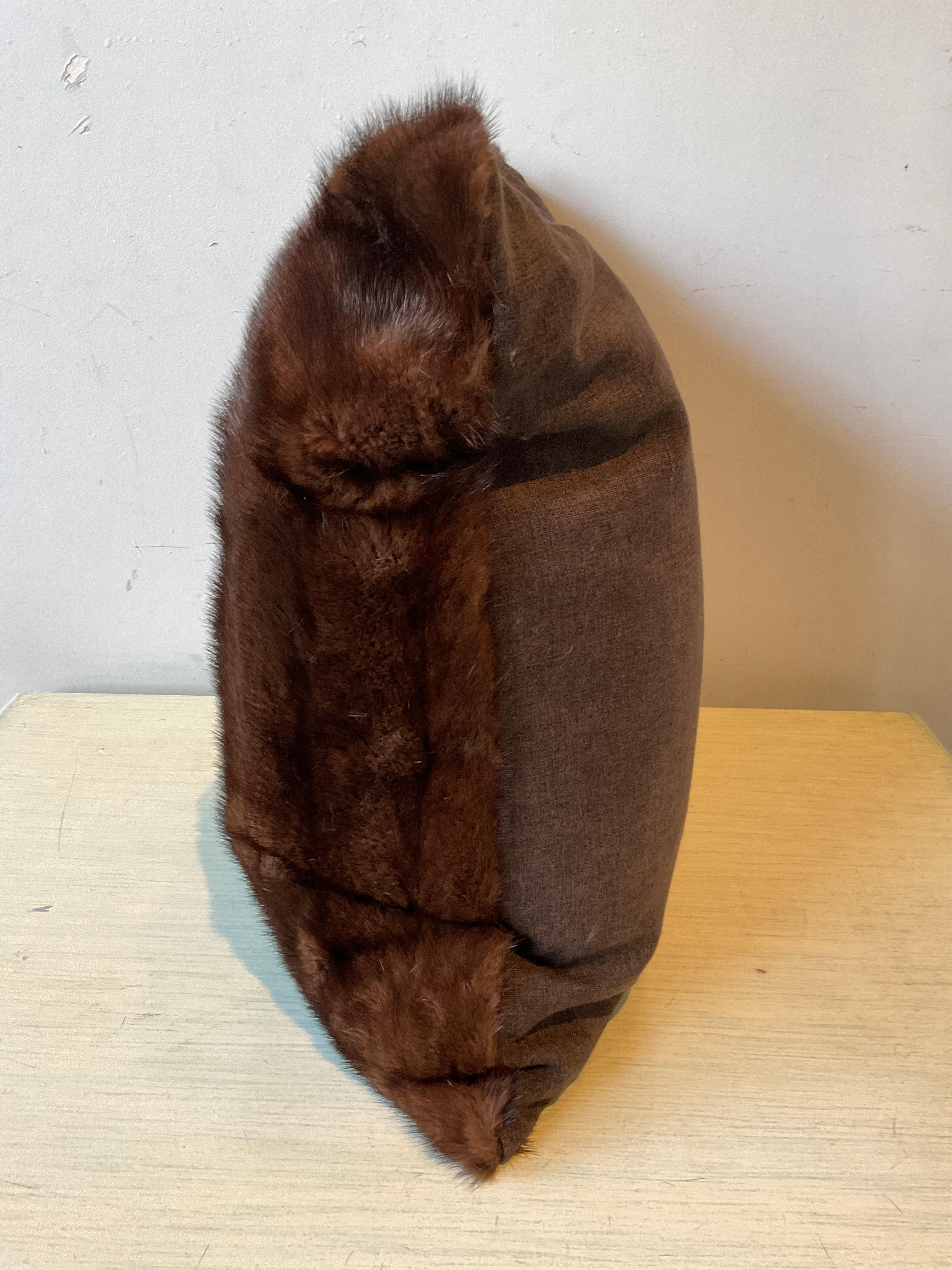 Contemporary 3 Mink Pillows For Sale