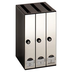 3 Modules Office & Residential Mail Box Stainless Steel Polished