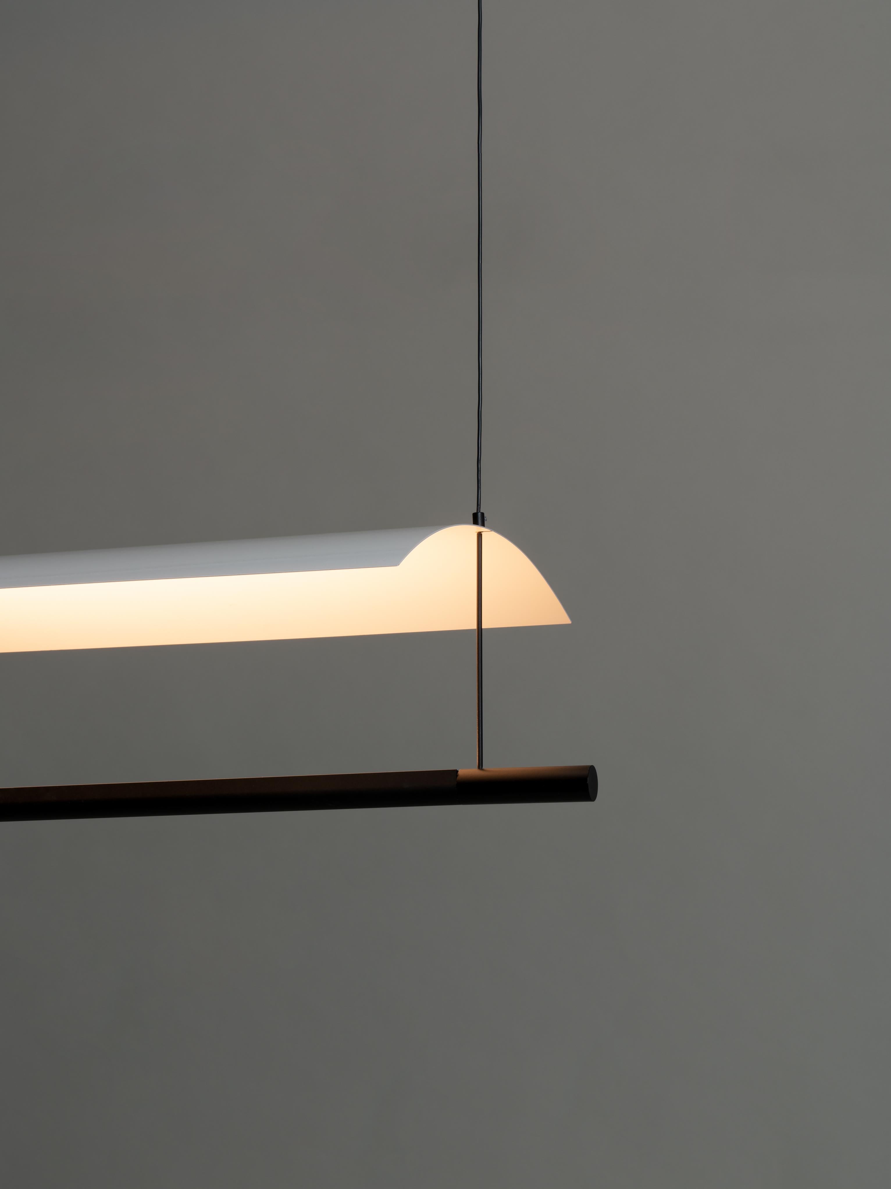 Sistema Lámina 85 Sculptural Contemporary Art Pendant Lamp by Antoni Arola For Sale 5