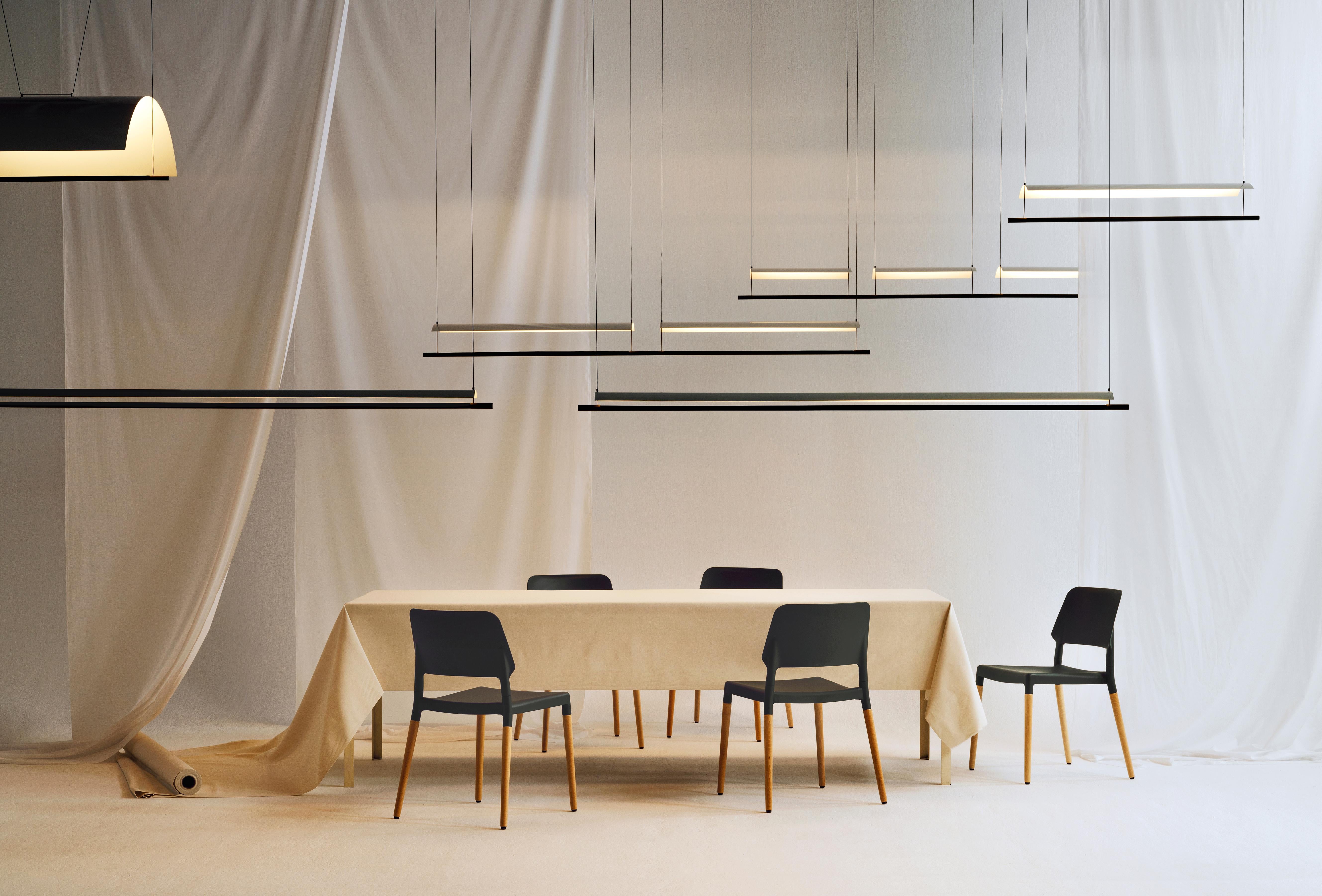 Sistema Lámina 85 Sculptural Contemporary Art Pendant Lamp by Antoni Arola For Sale 1
