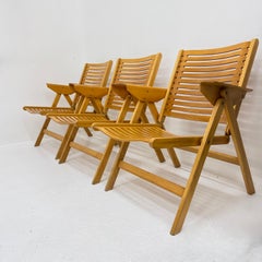 3 Niko Kralj Rex folding chair Mid-century , 1950’s