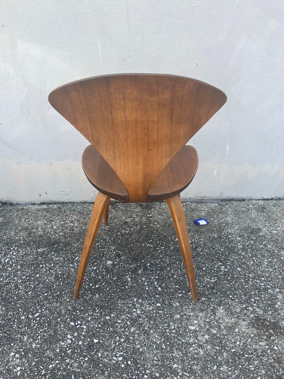 Plywood 3 Norman Cherner Plycraft Bentwood Side Chairs