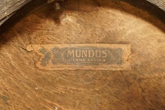 3 Original circa 1920 Mundus Vienna Austria Bentwood High Back Kitchen Chairs