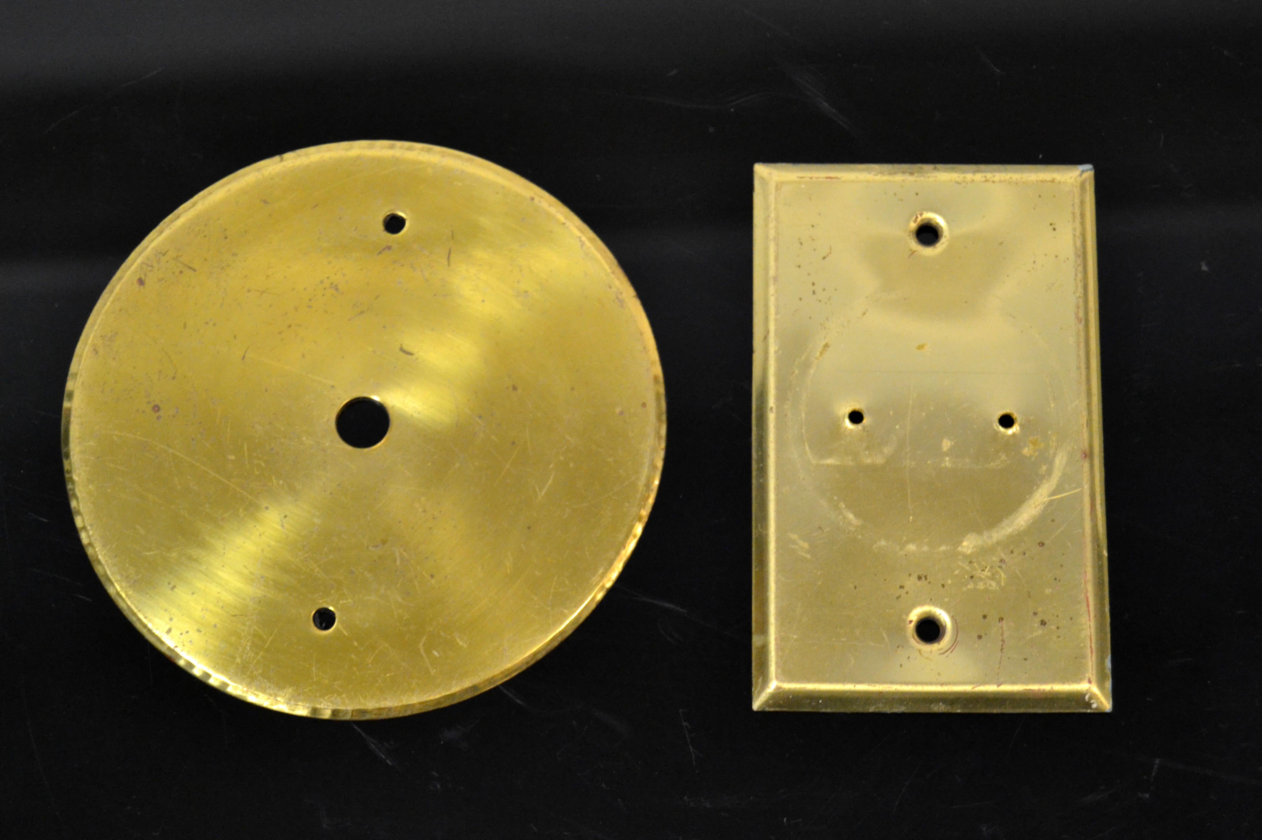 Andre Arbus Style Bronze Hand Sconce & Opaline Shade - Pair, 3 Pair available For Sale 2