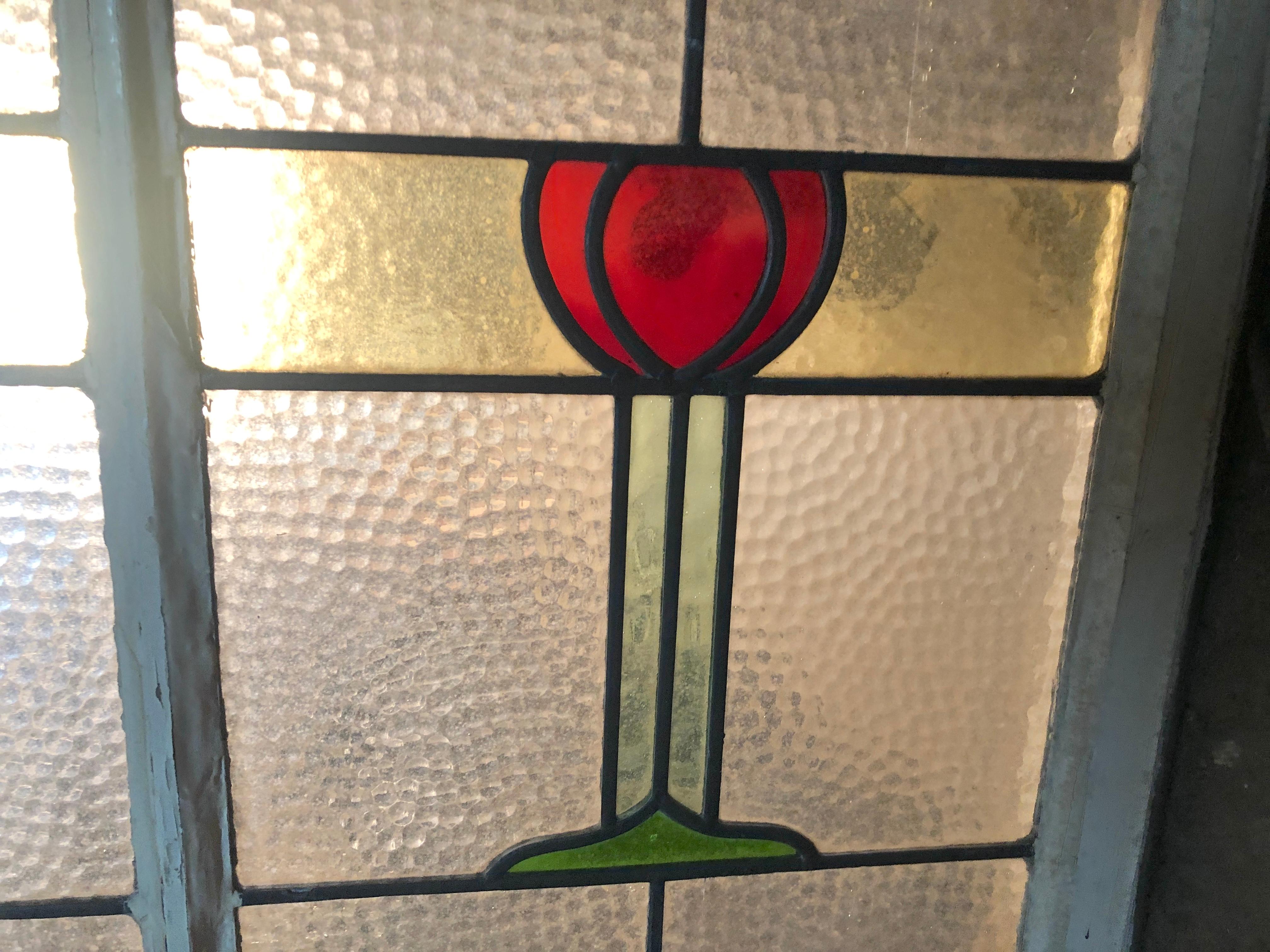 Vidriera Stained glass de 3 paneles 44