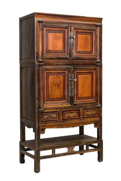 3-Part Chinese Book Cabinet