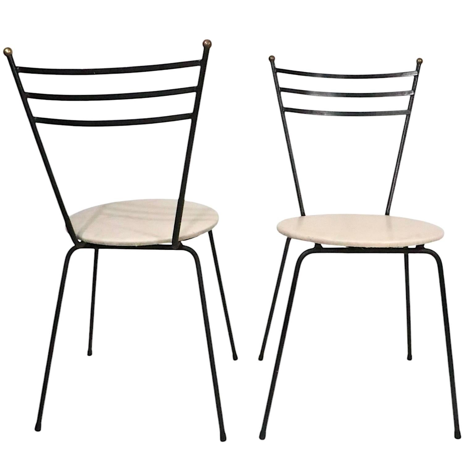 3 uds. Juego Dinette Café Bistro de mediados de siglo según Paul McCobb c. 1950/60's en venta 12