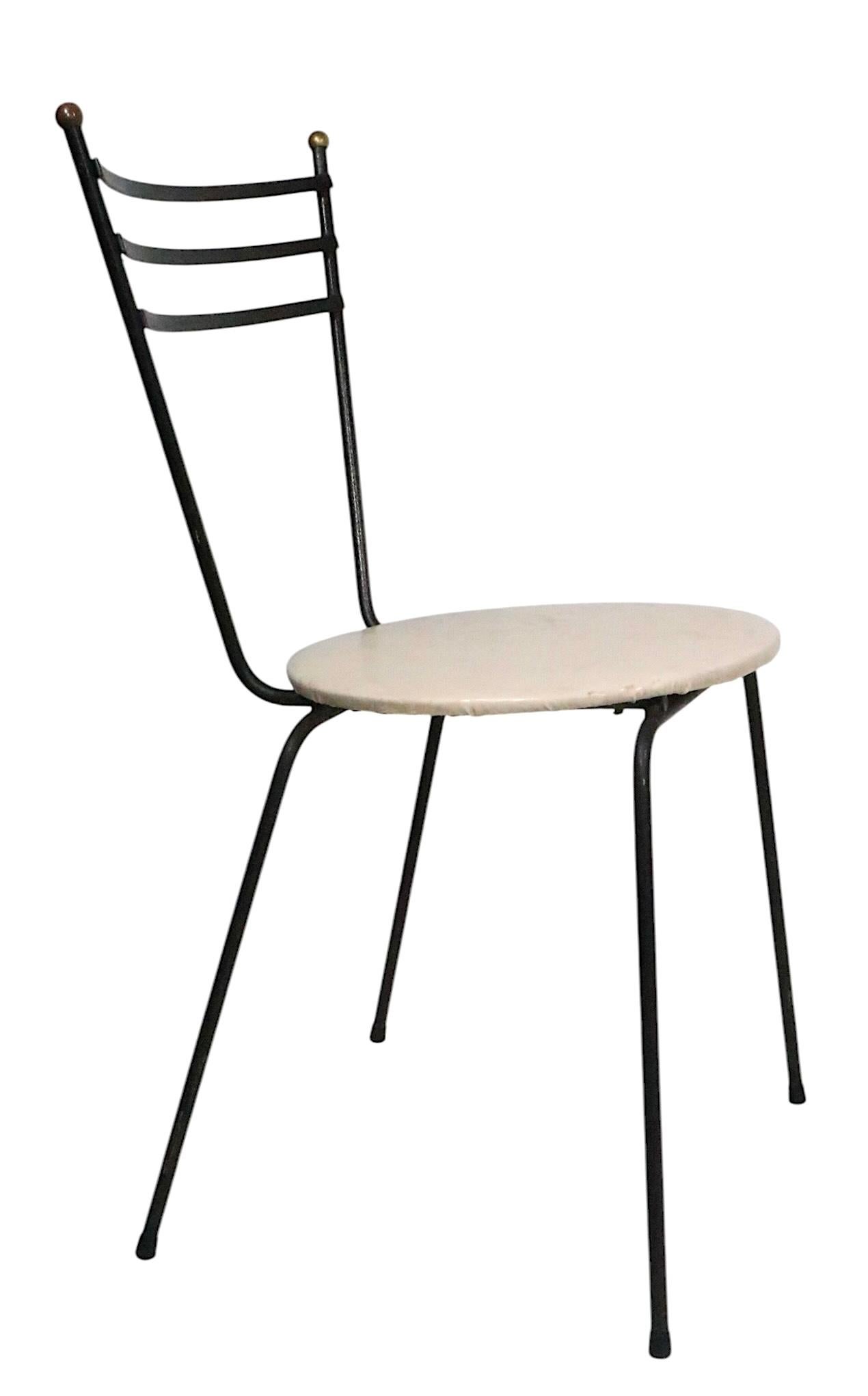3 uds. Juego Dinette Café Bistro de mediados de siglo según Paul McCobb c. 1950/60's en Bueno estado para la venta en New York, NY