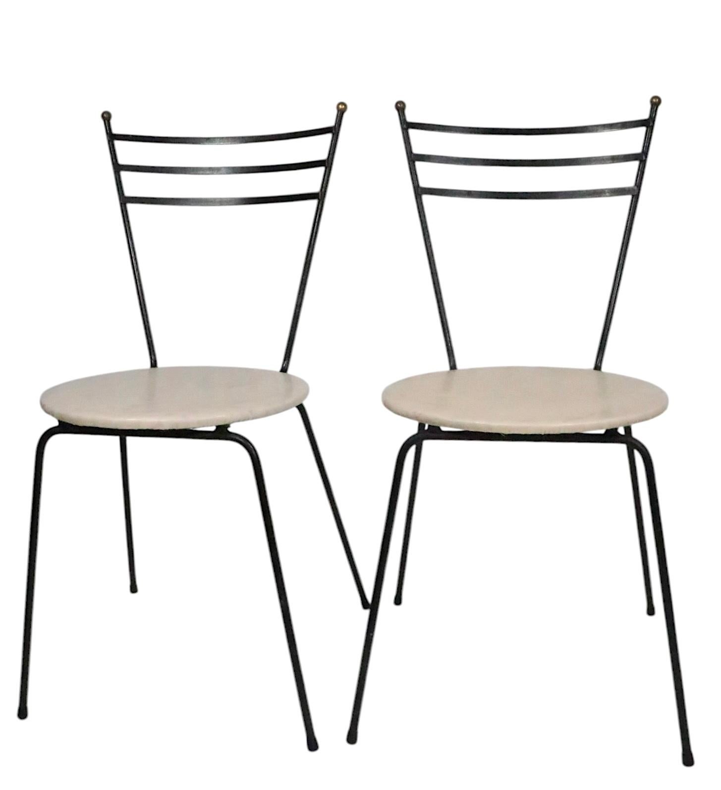 3 uds. Juego Dinette Café Bistro de mediados de siglo según Paul McCobb c. 1950/60's en venta 2