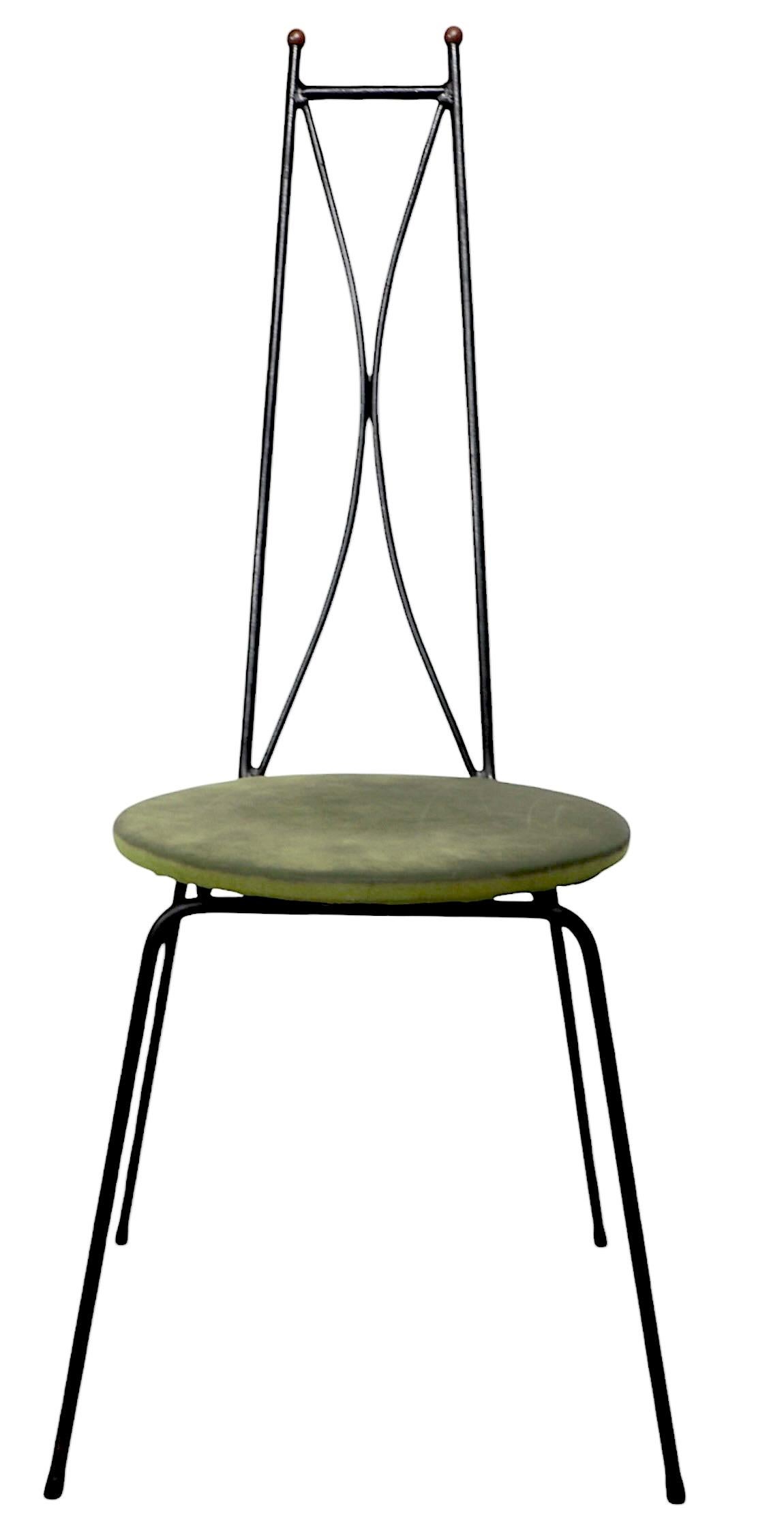 3 pc. Milieu du siècle  Ensemble de cuisine Dinette d'après Umanoff McCobb des années 1950/60 Bon état - En vente à New York, NY