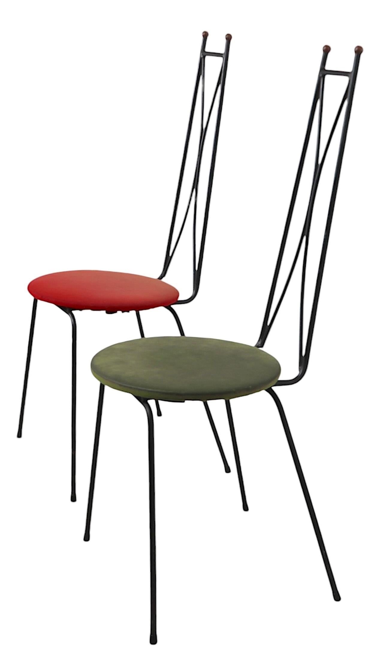 20ième siècle 3 pc. Milieu du siècle  Ensemble de cuisine Dinette d'après Umanoff McCobb des années 1950/60 en vente