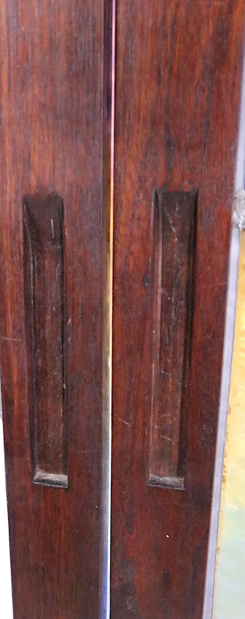 3 pc. Panneaux de vitrail modernistes vers les années 1970 en vente 7