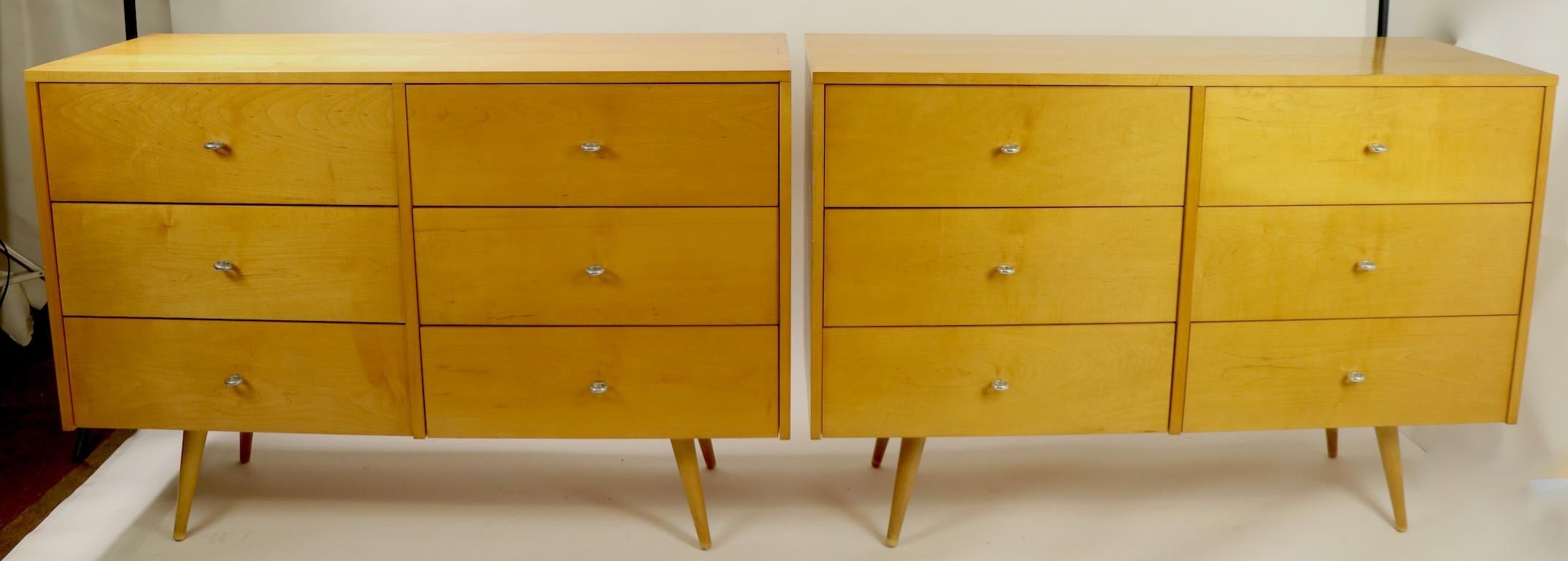 3 Piece Paul McCobb Planner Group Vanity and Chest of Drawers 3