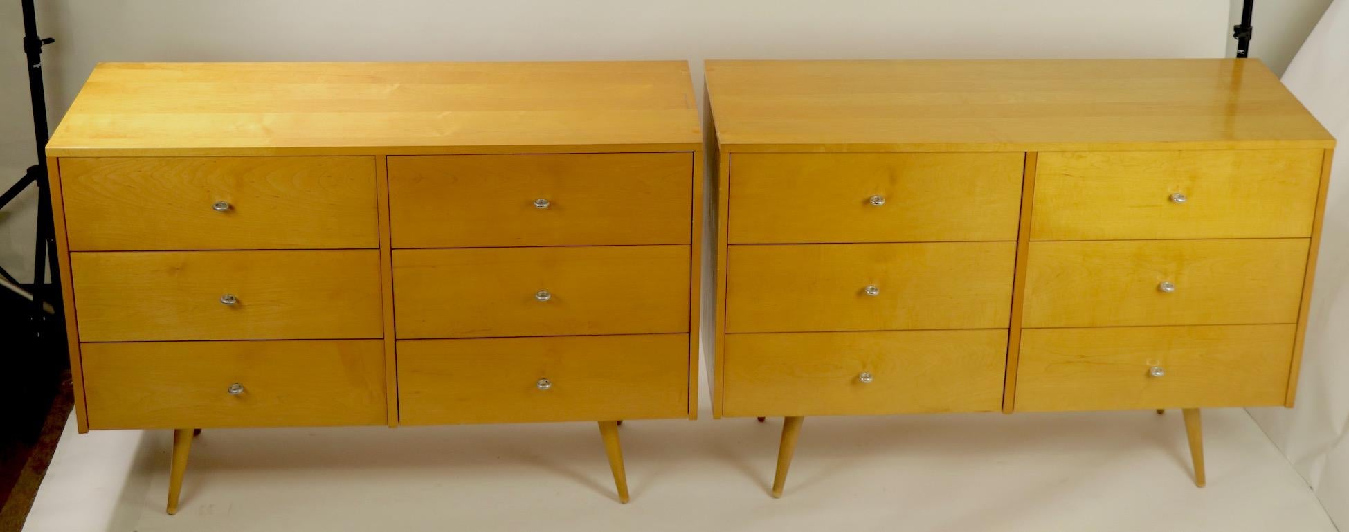 3 Piece Paul McCobb Planner Group Vanity and Chest of Drawers 4