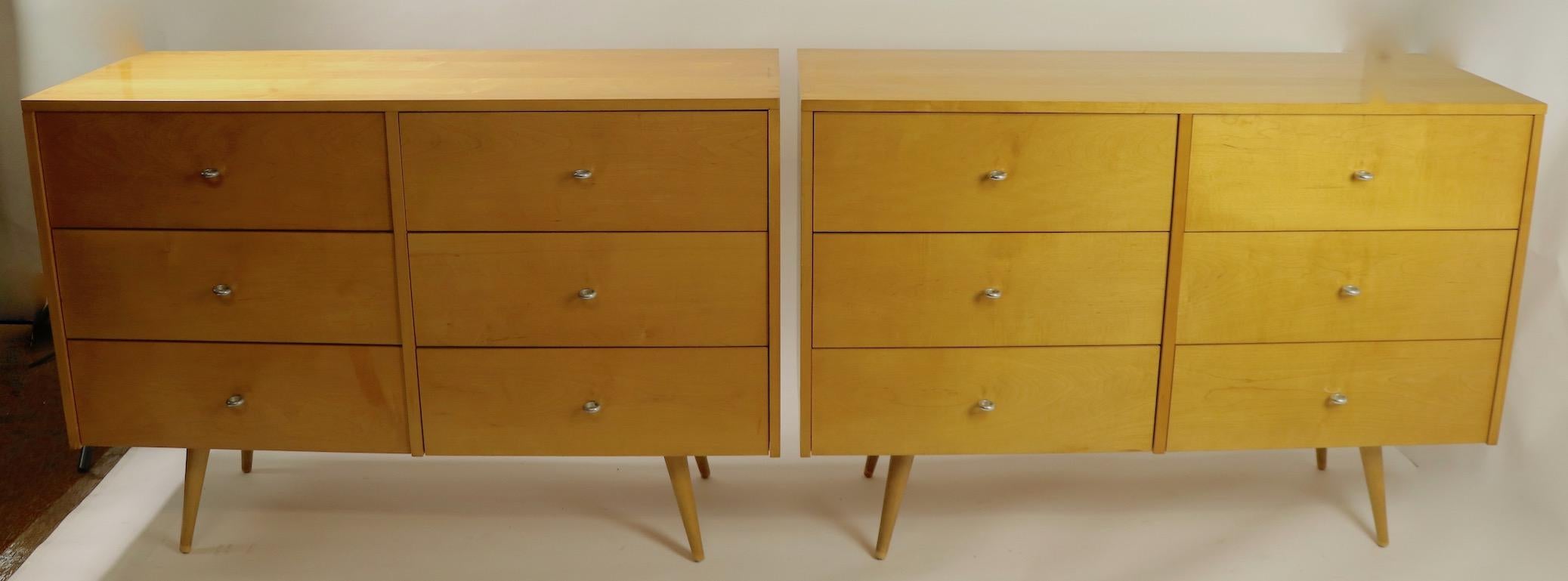 3 Piece Paul McCobb Planner Group Vanity and Chest of Drawers 2