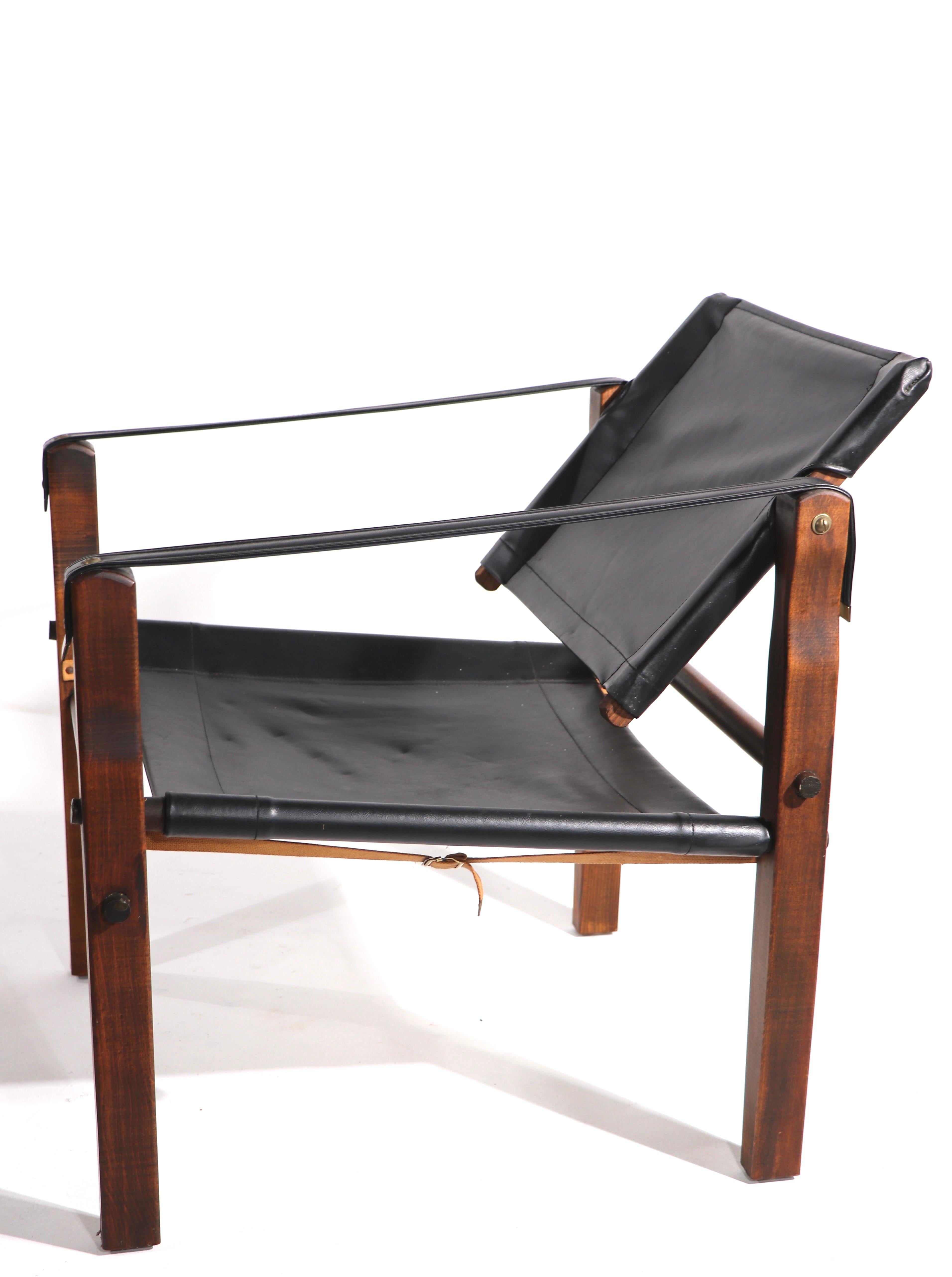 3 Pc. Suite Safari Chairs et Ottomane par Gold Metal Furniture Racine, Wisconsin Bon état - En vente à New York, NY