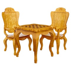 Wood Game Tables