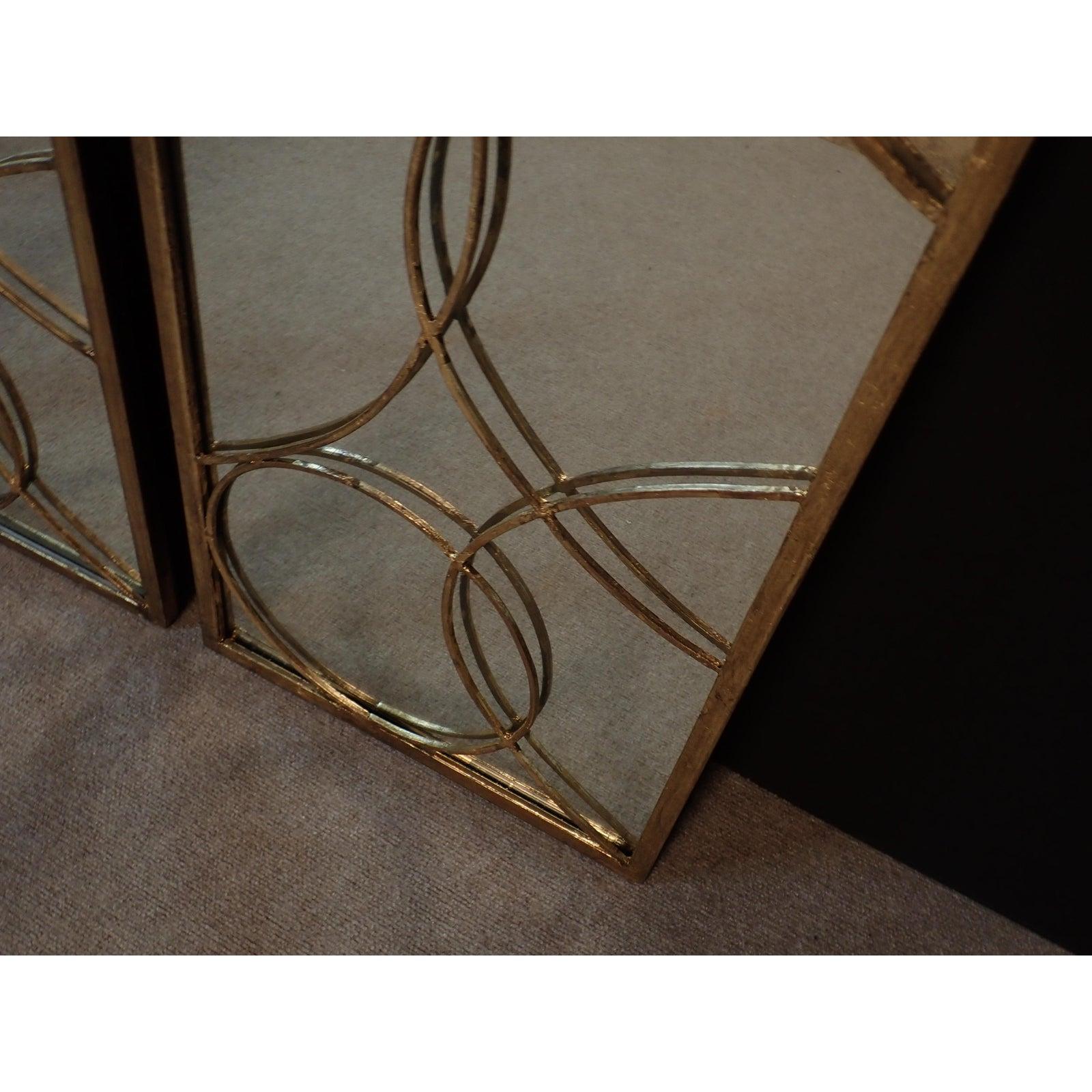 3 Piece Arteriors Mirror Set In Good Condition In Norwood, NJ