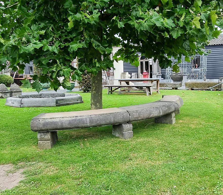 bluestone bench