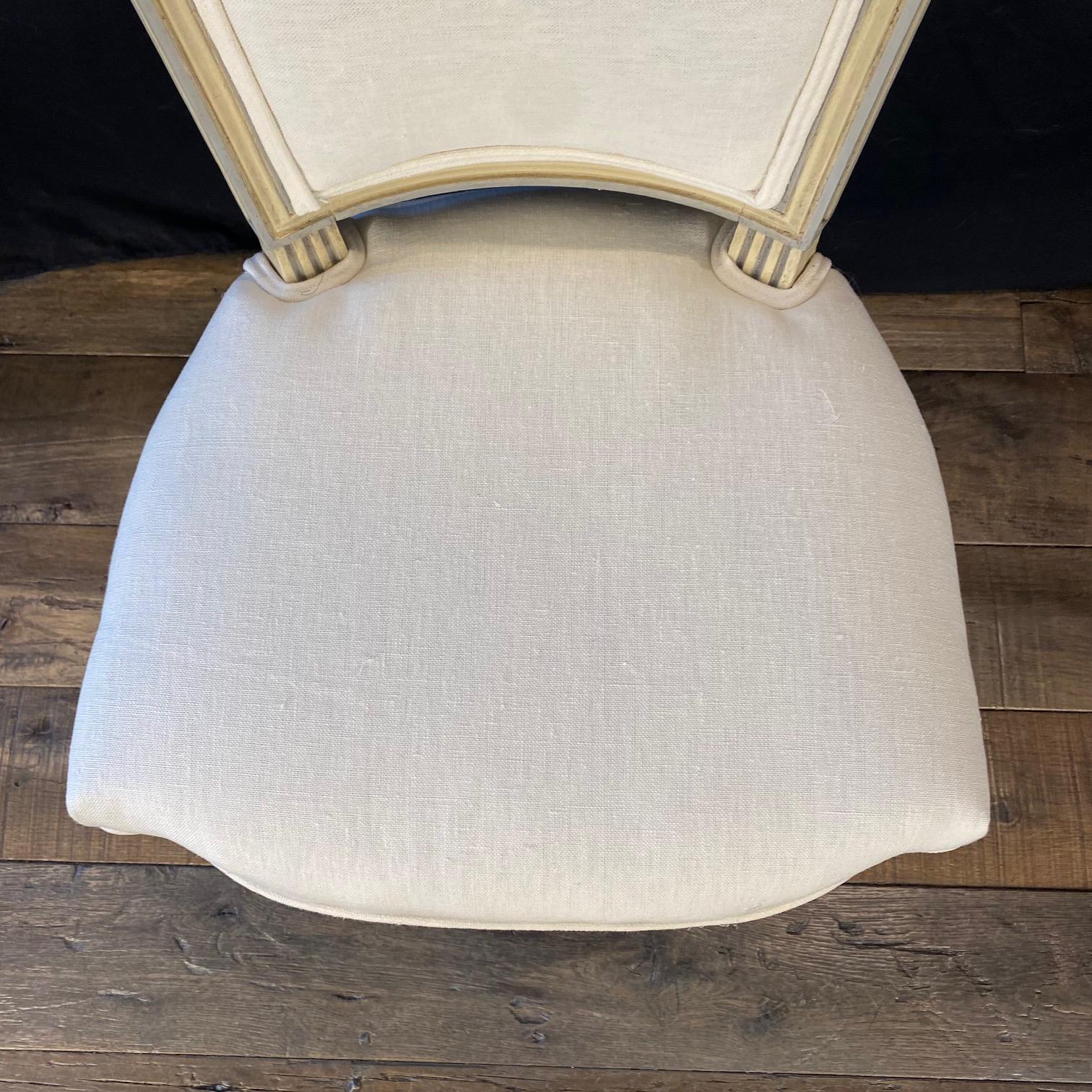 3 Piece Elegant and Rare 19th Century Classic French Louis XVI Salon Set For Sale 13