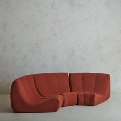 3-Piece 'Gilda' Sofa with Ottoman by Michel Ducaroy for Ligne Roset, France 1972