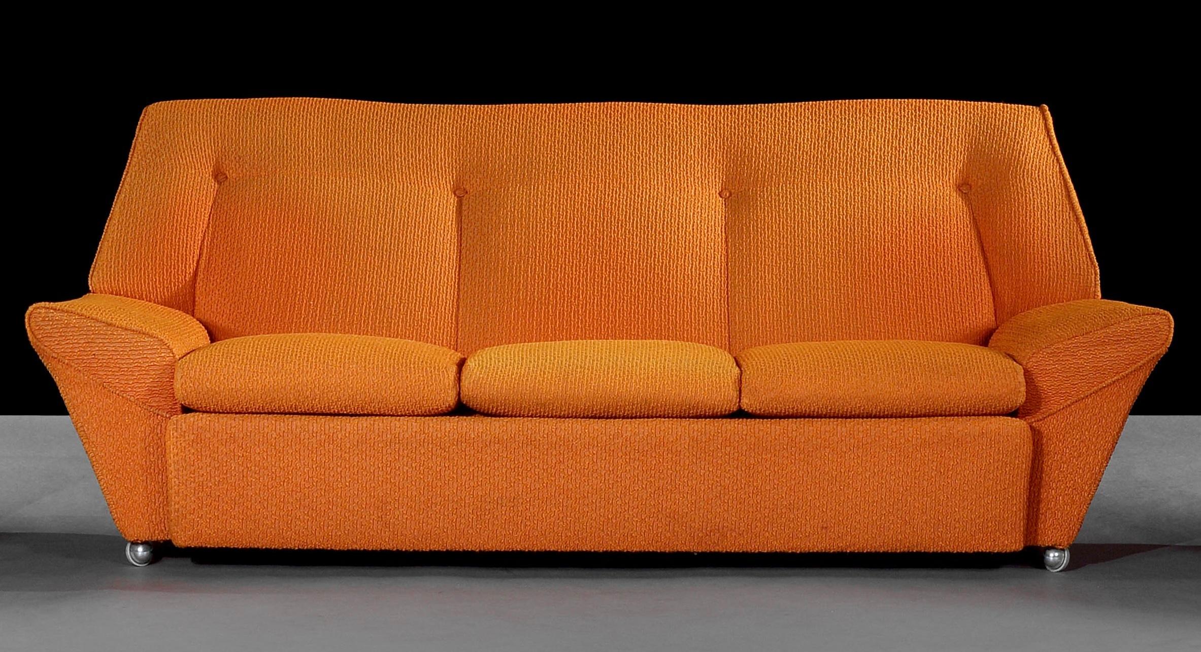 orange lounge suite