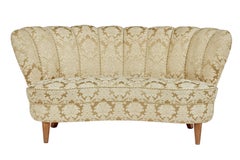 3-Piece Mid-20th Century Shell Back Living Room Suite