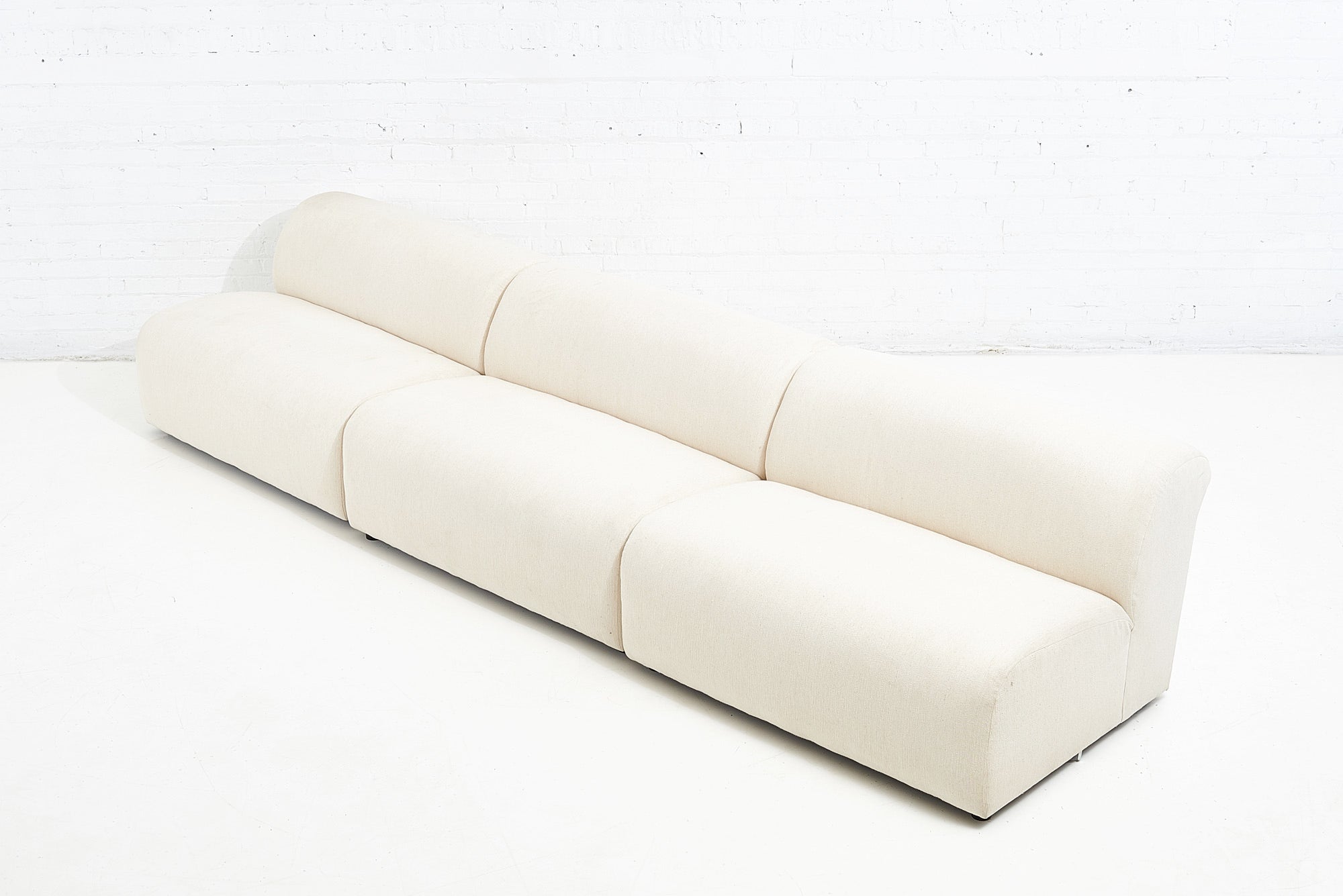 Modulares Sofa aus 3 Teilen von Vladimir Kagan für Preview, 1988 (Moderne der Mitte des Jahrhunderts) im Angebot