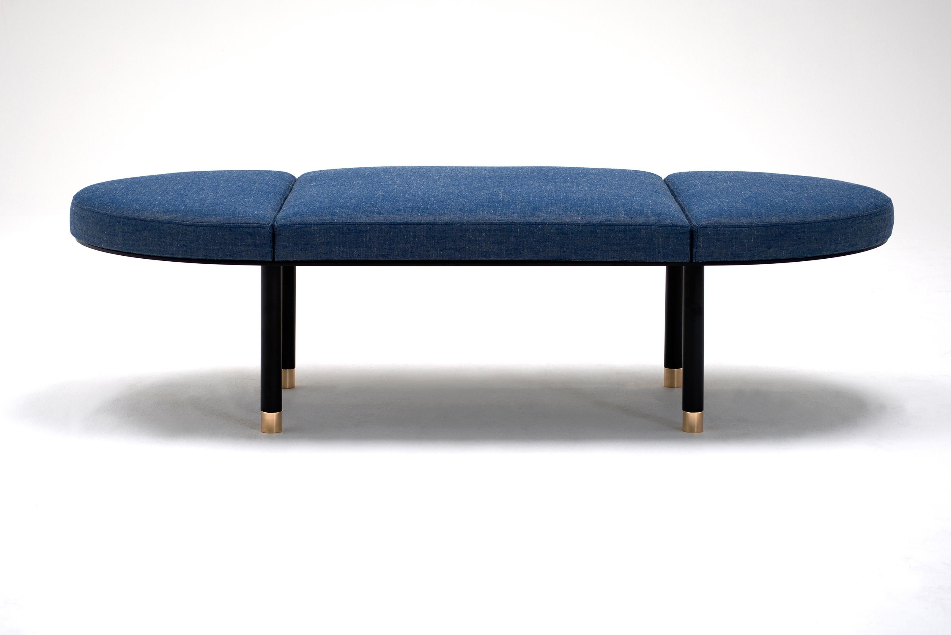 Modern 3 Piece Pill Bench by Phase Design For Sale