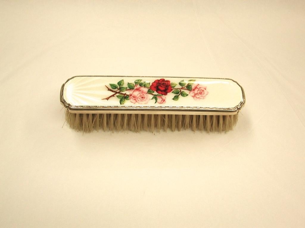 dressing table hair brush set