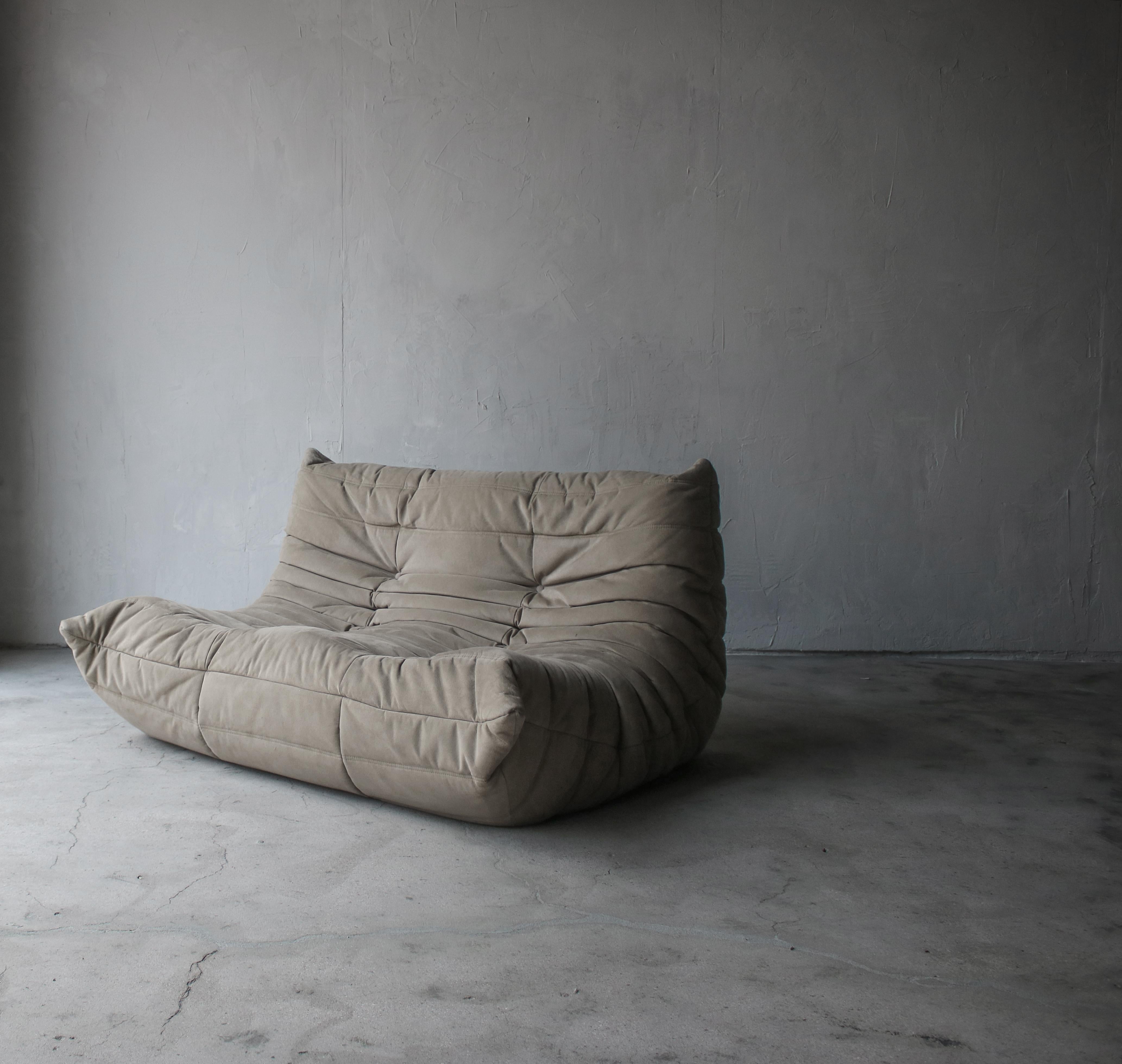 20th Century 3-Piece Togo Sofa Sectional by Ligne Roset
