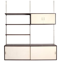 Miid-Century Wall Mount Shelving Unit