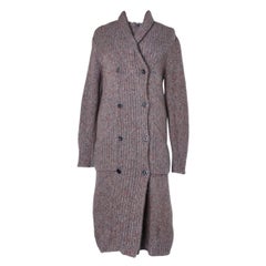 3teiliges Ensemble aus gesprenkeltem, violettem Missoni-Strick