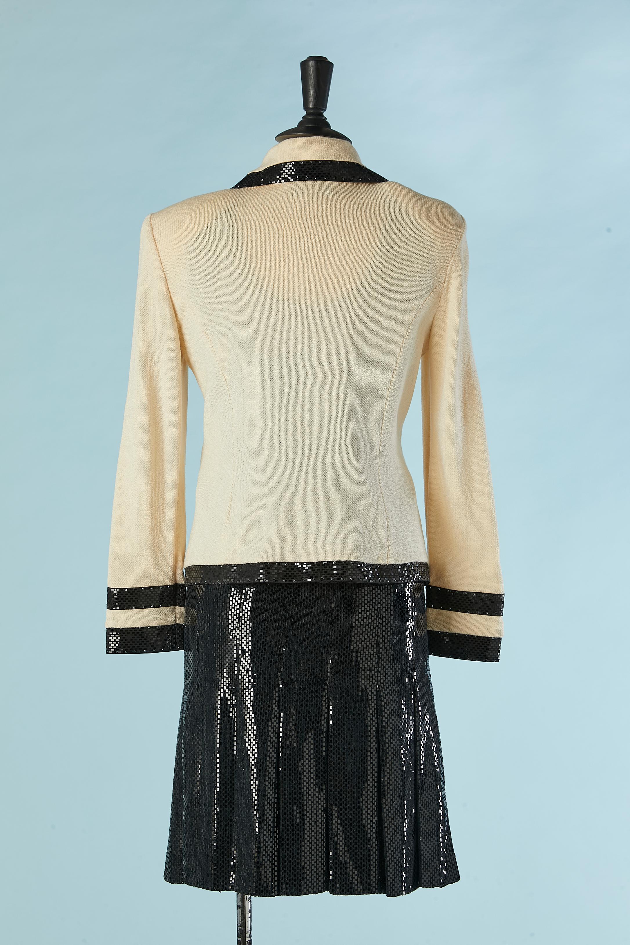 3 pieces ensemble ( Jacket, tank top and skirt) St John Evening by Marie Gray For Sale 1