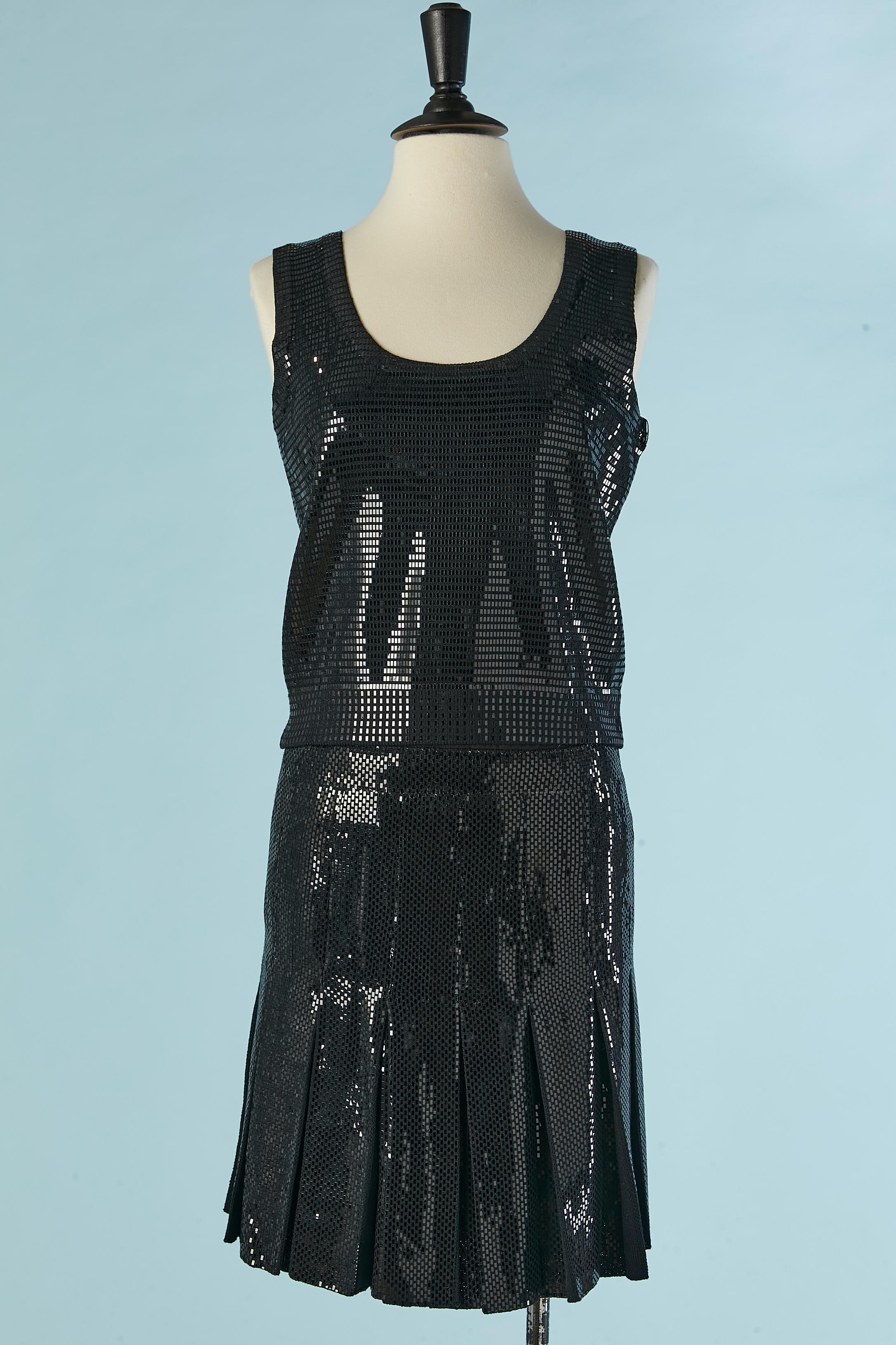 3 pieces ensemble ( Jacket, tank top and skirt) St John Evening by Marie Gray For Sale 3
