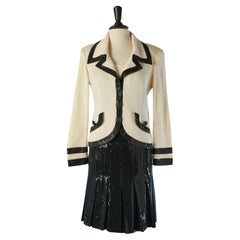 Vintage 3 pieces ensemble ( Jacket, tank top and skirt) St John Evening by Marie Gray