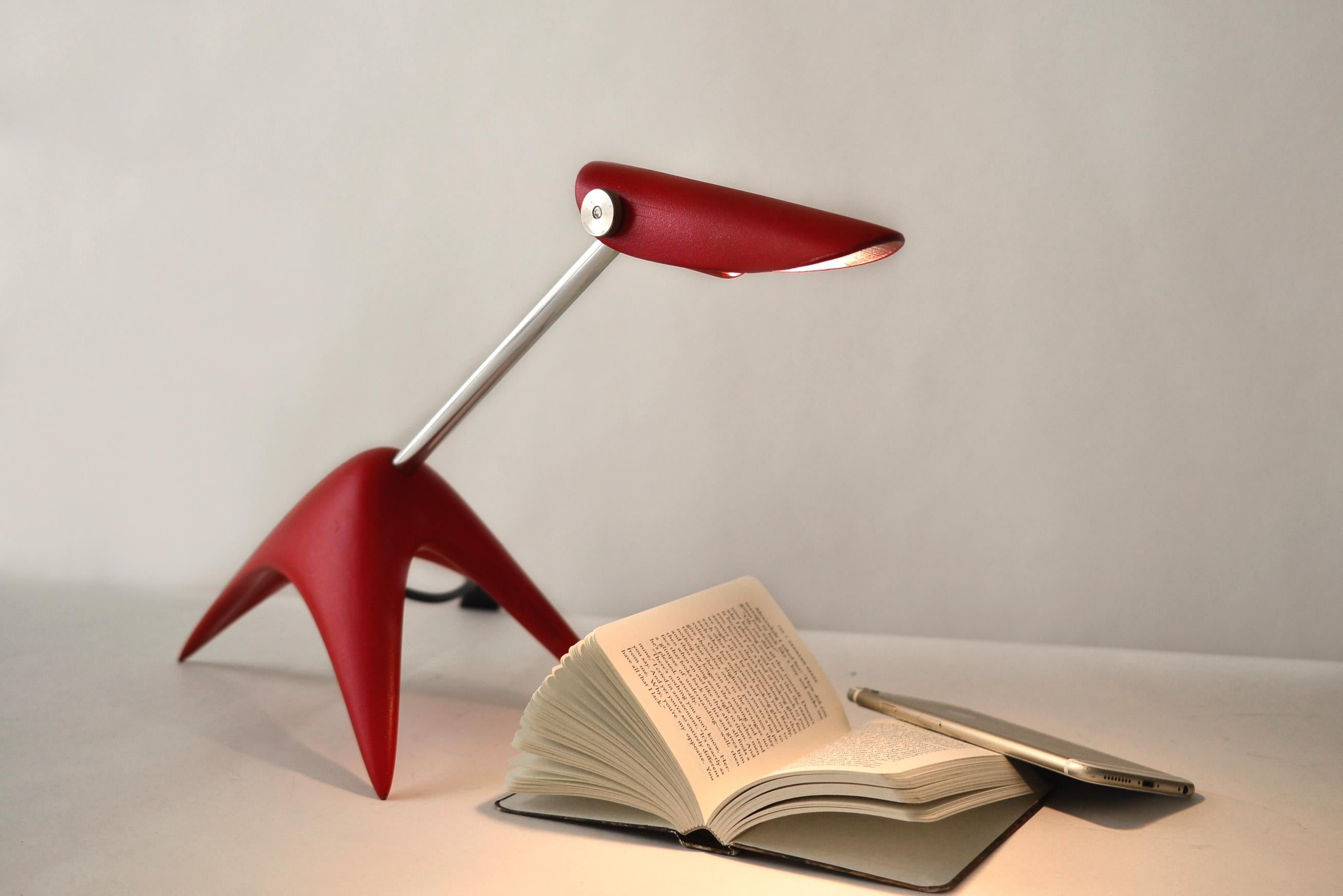 Postmoderne Lampe de bureau 3 Pop de Lucio Rossi en vente