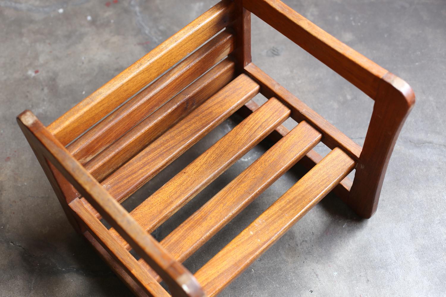 3 Position Stool by Marcel Gascoin (Holzarbeit) im Angebot