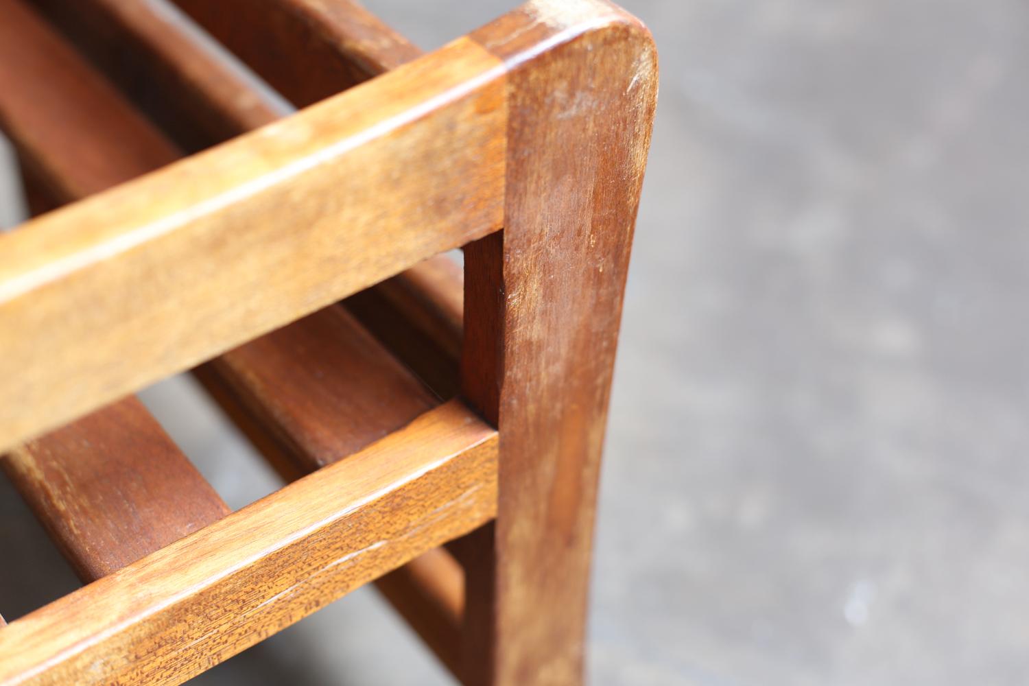 3 Position Stool by Marcel Gascoin (Mitte des 20. Jahrhunderts) im Angebot