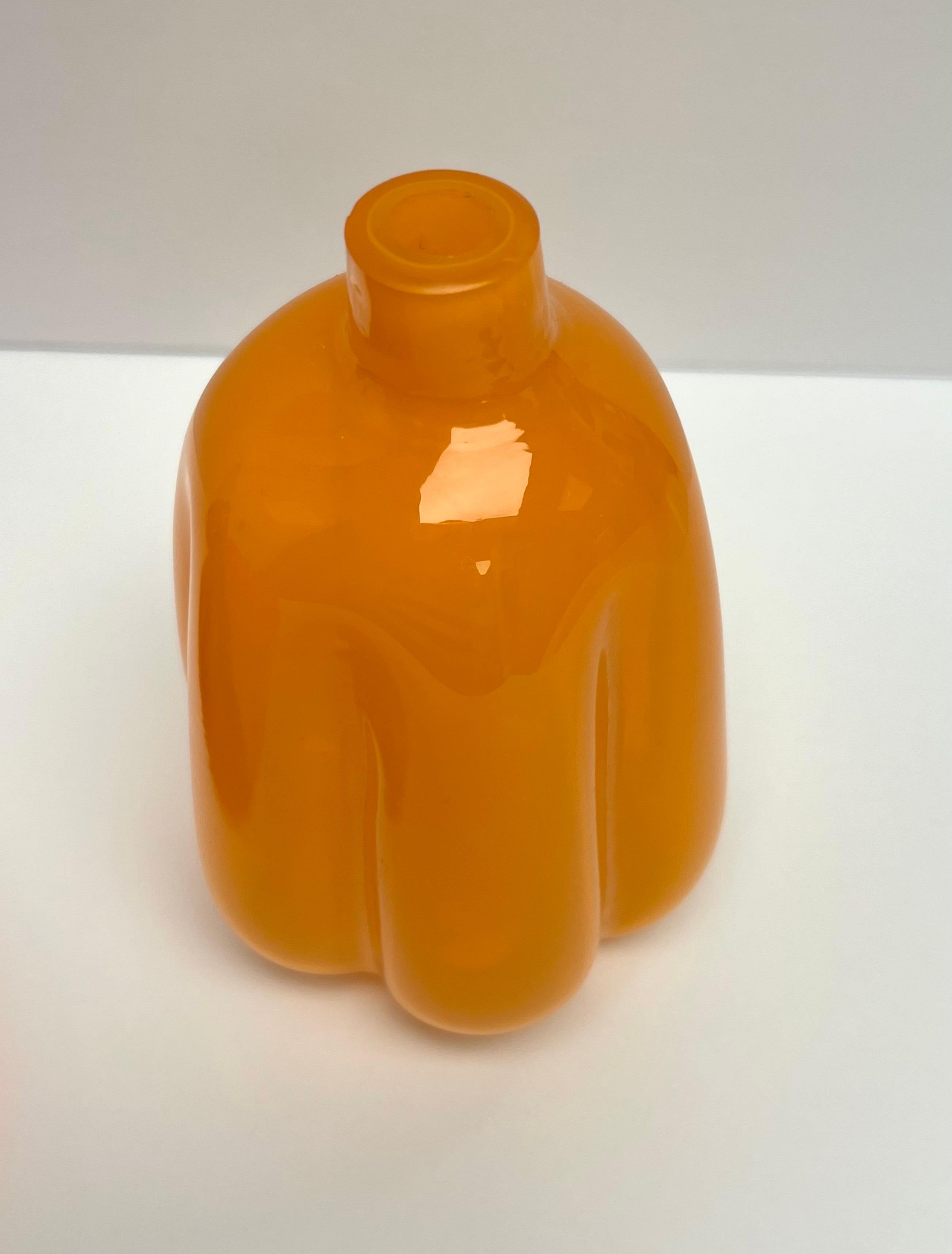 3 Postmodern Murano Art Glass Decanter Bottles For Sale 7