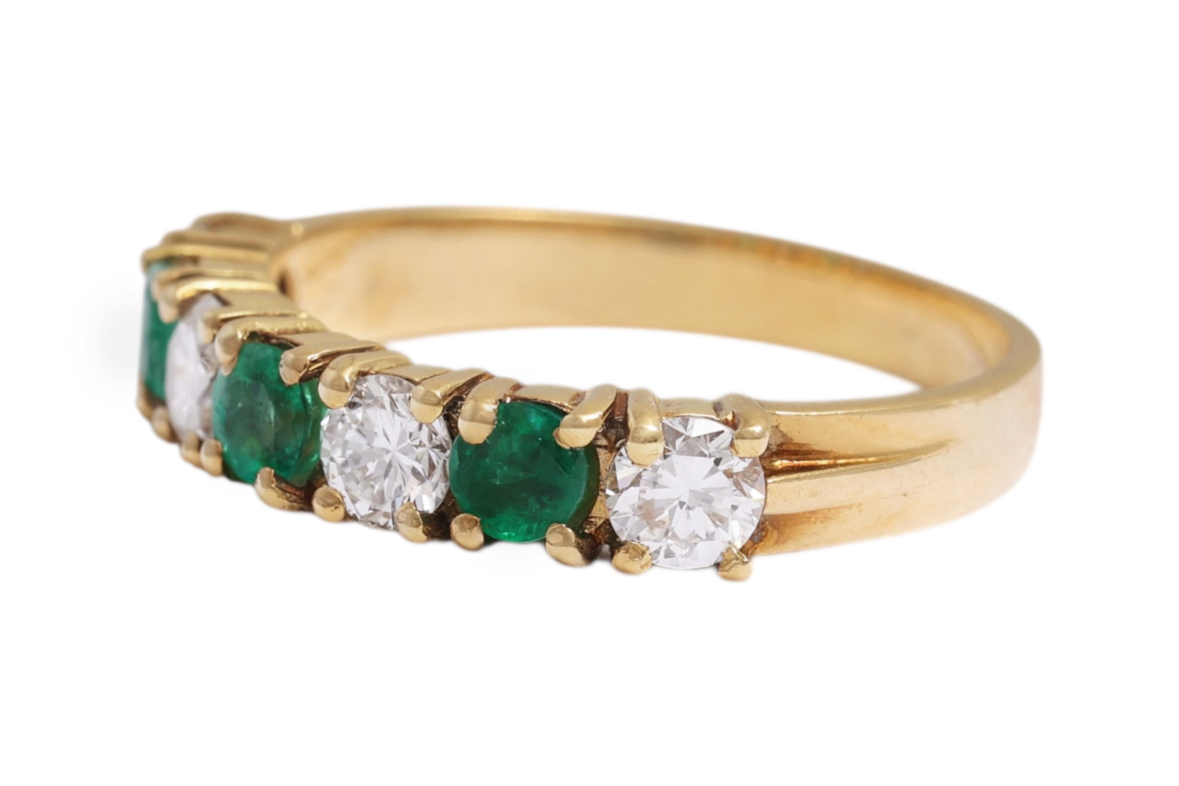 3 Ringe, Diamanten, Smaragde, Rubine, Saphire im Angebot 1