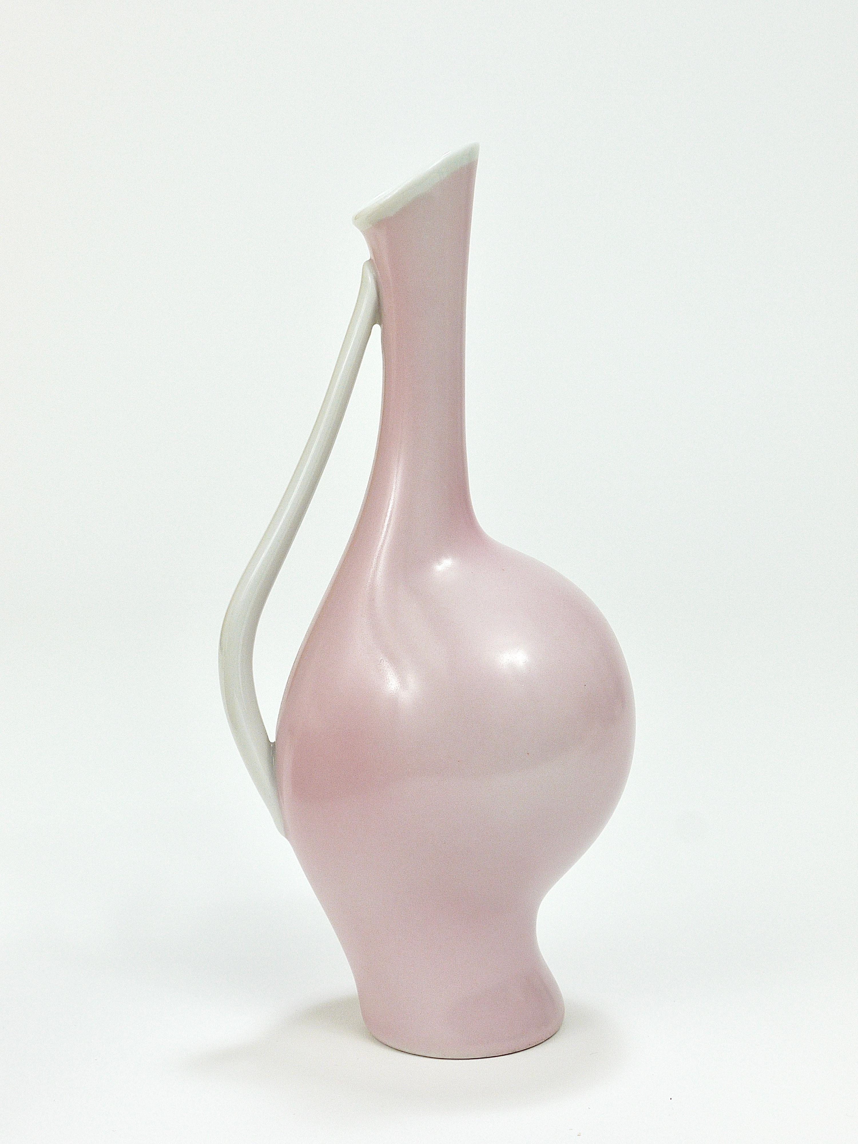 3 Rosenthal „Luise“ Midcentury Porcelain Pastel Vases, Fritz Heidenreich, German For Sale 9