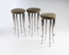 3 tabourets Royalton de Philippe Starck pour XO France, 1984