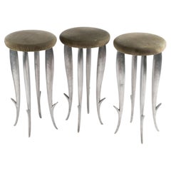 Vintage 3 Royalton Stools by Philippe Starck for XO France, 1984