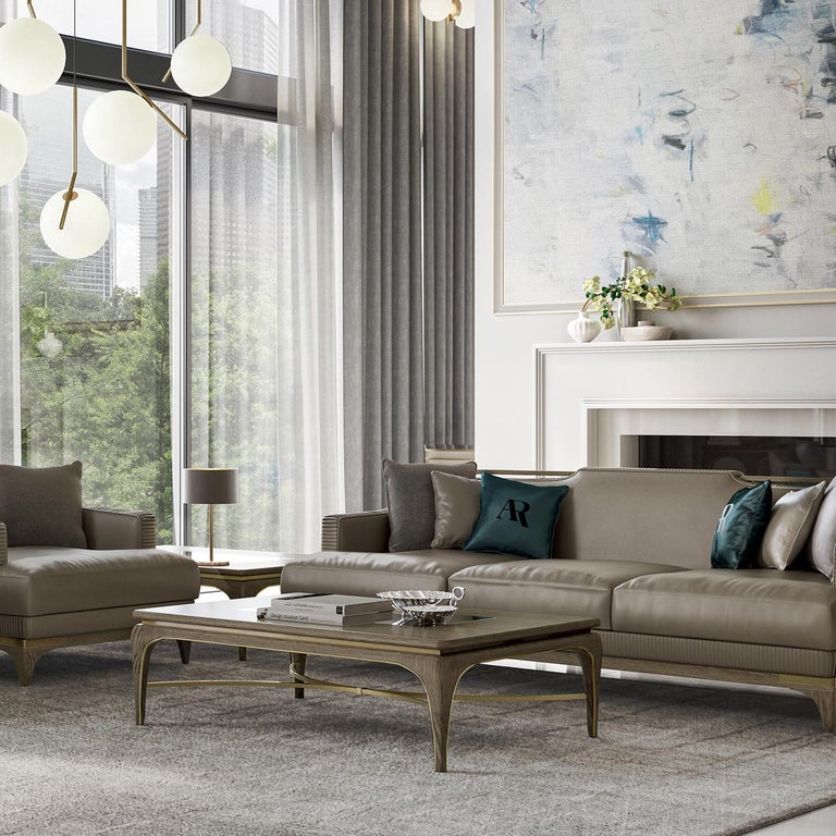 3Seat Beige Sofa For Sale at 1stDibs