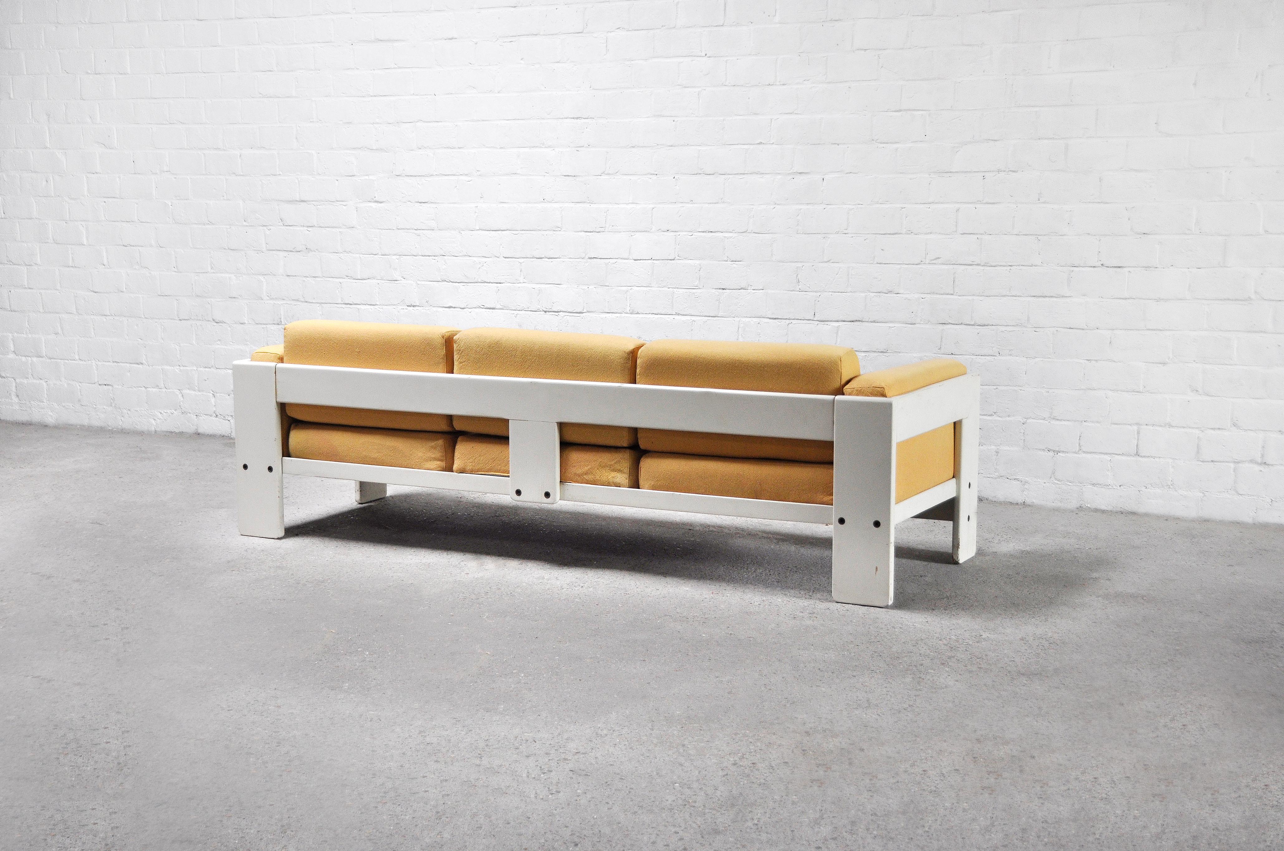 3 Seater 'bastiano' Sofa By Tobia & Afra Scarpa, Italy 1970's In Fair Condition In Zwijndrecht, Antwerp
