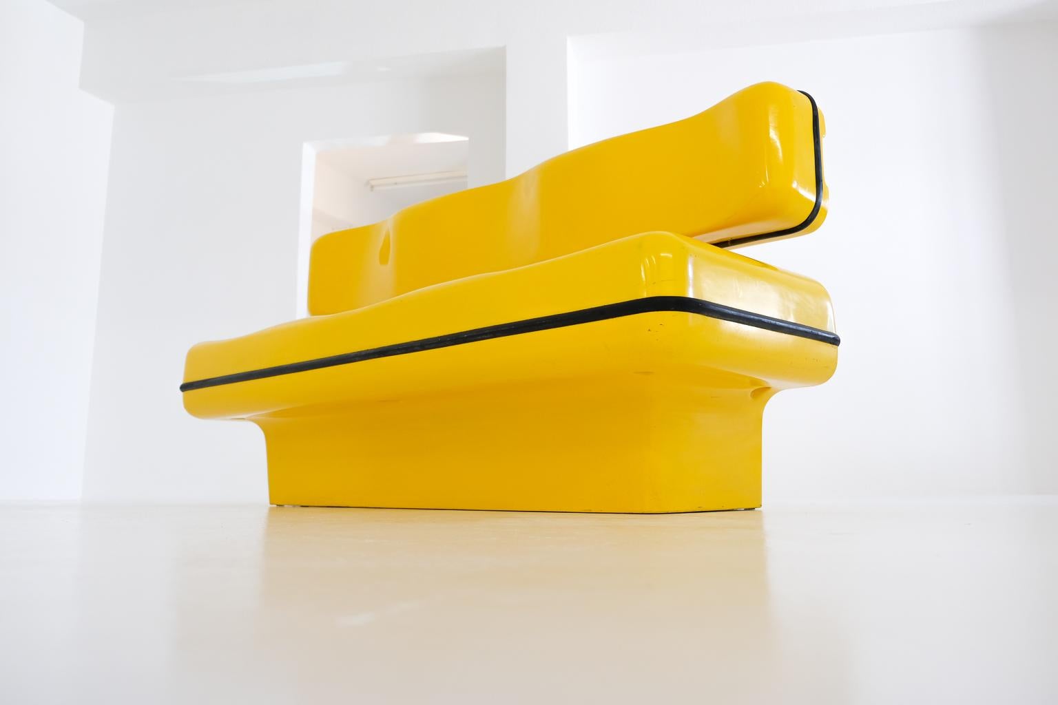 3-Sitzer-Bank von Dominque Prevot & Jean-Luch Favriau für Édition France Design im Angebot 3