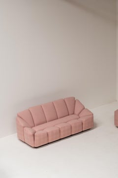 Sofá "blumen" de 3 plazas de Henning Korch para Swan Italia, 1970