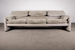 3-Seater Maralunga Sofa by Vico Magistretti for Cassina